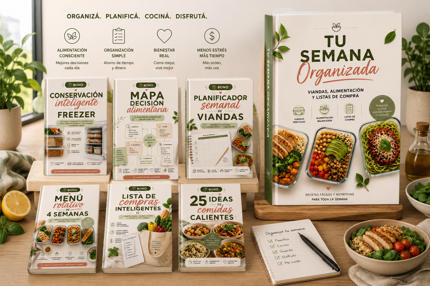 Tu semana organizada - Estrategias para hacer de tu cocina un lugar mejor